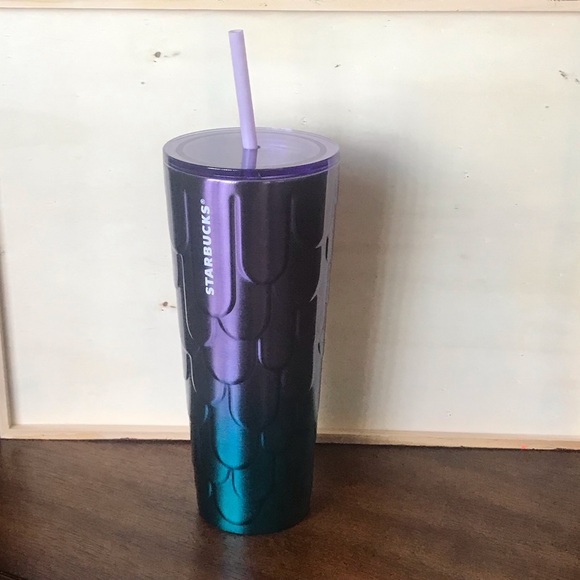 Starbucks Spring 2023 Limited- Purple Twilight Mermaid Stainless Steel Tumbler - Picture 5 of 8